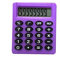Calculadora Pocket Mini Small Protable- Escuela/Niños/Hogar/Oficina/Enfermeras- Solar/Batería - Básico Completamente Funcional - Pantalla de 8 dígitos - Fiestas/Regalos/Eventos (Púrpura, 1 Pieza)