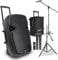 Vonyx SPJ-PA915 Portable PA System with Wireless Microphones, Bluetooth Battery-Powered 15-Inch Active Speaker Set, Stand & Carry Bag, Ideal for Events, Performers & Fitness Classes, 700W