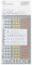 Stalogy Masking Tape Dot Patches: 0.2 in. diameter / 126 dots/sheet / 5 sheets/pack / 5mm wide/Shuffle-Preis (Metallic)