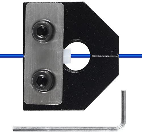 AEDIKO 3D Printer Filament Welder Connector Broken Filament Connector Filament Sensor for 1.75mm Filament DIY Filament 3D Printer Black