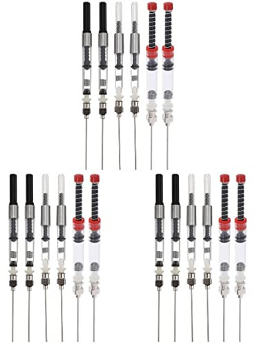 18 Pcs Fountain Pen Ink Absorber Set, Fountain Pen Accessories, Compatible with 3.4mm and 2.6mm Diameter Pens, for Refilling
