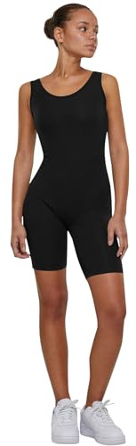 Urban Classics Damen Trainingsanzug Ladies Organic Stretch Jersey Jumpsuit, Jogginganzug für Frauen, Bio-Baumwolle, Größen XS-5XL