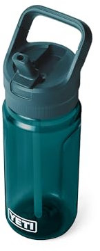 YETI Yonder 600 ml/20 oz Water Bottle with Yonder Straw Cap, Agave Teal