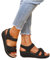 Sandales Femme Été Confortable Orthopédique De Marche Chaussures Antidérapantes Respirantes Nu-Pieds Bohème Bout Ouvert Avec Talon Plateforme Comfy