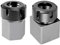 Borimend ER32 Collet Chucks Block Set of 2 Square and Hex Workholding Holder for CNC Lathe Engraving Machine