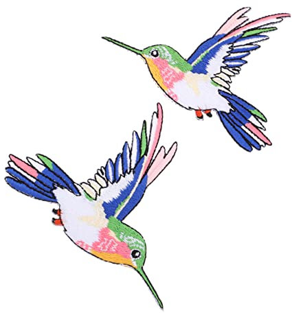 VILLFUL Patches Patch Vogel dekorative Tier Applikation für Kleidung Projekte