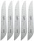 Halo Elite Precision Zebra Nail Files 80/80 Grit (Pack of 5)
