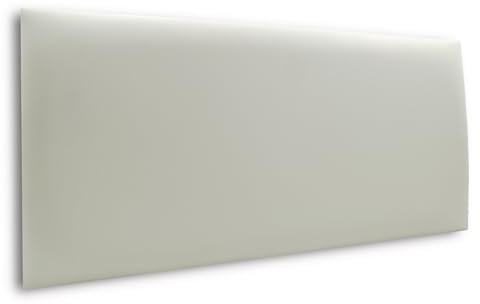 Mejale Wandpaneele Gepolstert 3D Leder Wandkissen Wandverkleidung Wandkissen als Kopfteil für Bett Wanddekoration Wandpolsterung für Schlafzimmer, Kinderzimmer,30x60cm,Beige,10 Pieces