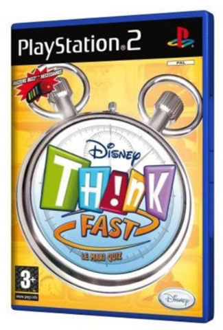 Disney Think Fast Le Maxi Quizz : Playstation 2 , FR