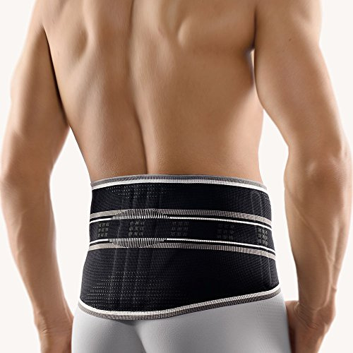 Bort StabiloBasic Rückenbandage mit Pelotte 7 schwarz
