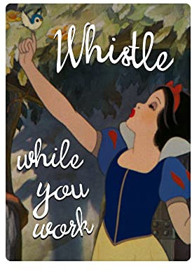Disney Classic - Magnets - Disney Metal Magnet - Snow White (Whistle While You Work)