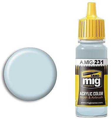 AMMO A.MIG-0231 Rlm 65 Hellblau Acrylfarben (17 ml), Mehrfarbig