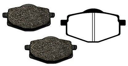 Bremsbelag EBC Yamaha DT 125 R / RE Typ 3RM / 4BL / DE03 vorne + hinten passend