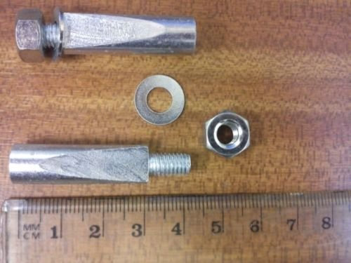 Hard to find Bike Parts PAIR RALEIGH CHOPPER COTTER PINS 9.5mm MILLED BUT WITHOUT “R” NUTS