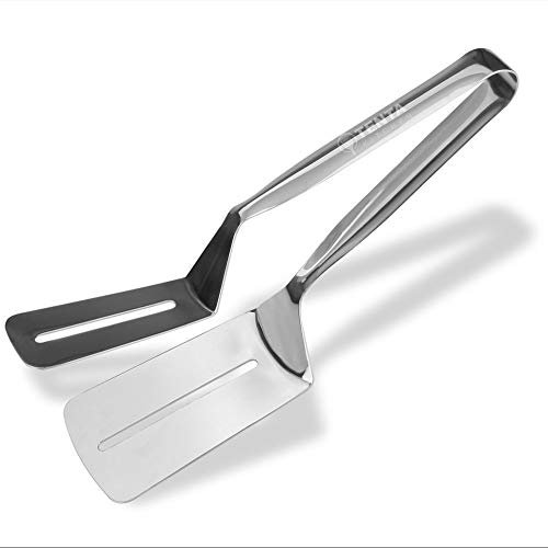 OFKPO Barbecue Zange,Hitzebeständig Küche Steak Zange aus Edelstahl