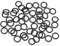 sourcing map 50 Stück Metrische Nitrilkautschuk O-Ringe Dichtung 16mm AD 11mm ID 2,5mm Breite