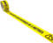 Triplast - Nastro adesivo per pavimento con scritta Please Keep A Safe Distance of 2 Metres, in vinile resistente, colore: Giallo