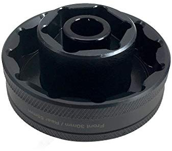 BIlinli 55mm + 30mm Radmutter-Steckschlüssel für Ducati 1098 1198 1199 Multistrada Diavel