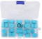 Bouchon de Service Climatisation 30 Pièces R134 R12 Bouchon Raccord Port Réfrigérant Bouchon Réparation Véhicules Voiture Remplacement Anti Fuite Climatisation Voiture