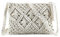MODELISA - Bolso Sobre De Paja Borla Esparto Con Asa Hombro Para Mujer (Blanco)
