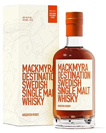 Mackmyra Whisky DESTINATION Swedish Single Malt Whisky 48,7% Vol. 0,7l in Geschenkbox