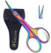 HARAMS® BabyNail Scissors with Strong Curved Blades Blunt Round Tips for Confident Cutting Nose Ear Eyebrow Scissors