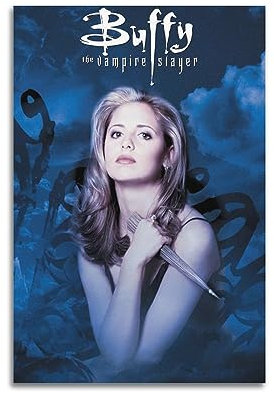VZRSQZK Poster Buffy The Vampire Slayer, dekoratives Gemälde, Leinwand, Wandposter und Kunstdruck, modernes Familienschlafzimmer-Dekor-Poster, 20 x 30 cm