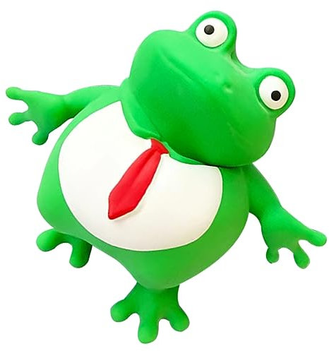 DIKACA Lustige Stressbälle Spielzeug Squeezing Stretch Toy Anti Stress Ball Birthday Party Favors Baby Shower Party Toys Dehnbares Zappeltier Sand Frosch Dekompressionsartefakt