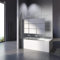Duschwand für Badewanne Gestreift, Duschwand 140x140cm Badewannenaufsatz Duschwand Gestreift Schwarz 3-teilig Faltbar Duschabtrennung Badewanne mit 6mm NANO ESG-Glas