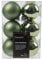 Kaemingk Shatterproof Baubles Rosemary Green 6cm Rosemary Green 6cm