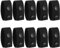 10 Stück Nylon Duty Belt Keeper Mit Doppelten Druckknöpfen Einsatzgürtel Polizei Gürtelschlaufe Elastische Gürtelhalter Für Dienstgürtel 2¼ Zoll Breit Für Taktische Militärausrüstungszubehör