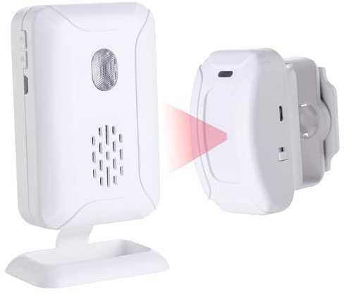 Evernary Bed Alarm and Fall Prevention for Elderly Adults, Wireless Motion Detector for Seniors Caregiver Motion Sensor Alarm Indoor for Dementia