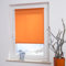 ourdeco® Rollos für Fenster ohne Bohren/Bestellbreite: 80 cm x Höhe: 150 cm/Farbe: orange/lichtdurchlässig, Klemmfix, Rollo ohne Bohren, Klemmen/Stoffbreite: 78,5 cm