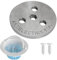 Komsoup Poids de Panier d'Écumoire | D'Anode en Zinc | Accessoires Flotteur Équipement de Filtration Pompe Piscine Protection de l'eau Nettoyage Extérieur