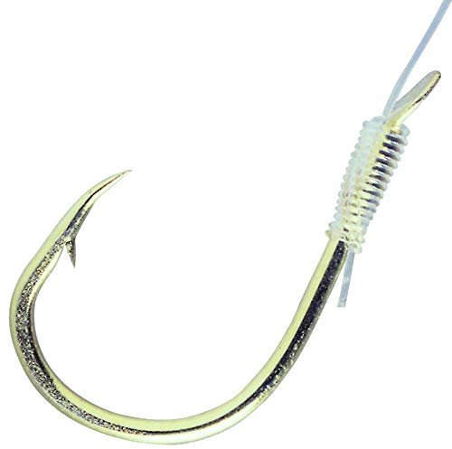 Balzer Camtec Mais Haken 60cm - 10 gebundene Angelhaken, Hakengröße/Schnurdurchmesser:Gr. 4/0.25mm