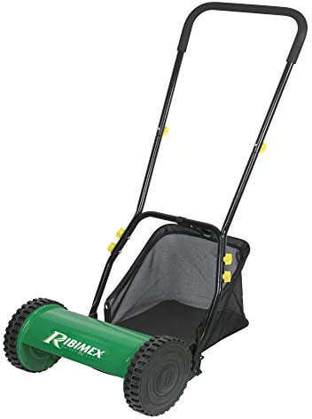 Ribimex PRTM300 Rasaerba Manuale a Lame Elicoidali, Razerb 300 M, Verde
