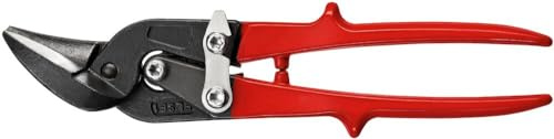 BESSEY Erdi Idealschere D17ASSL | 240 mm | 24 mm linksschneidend | Ermöglicht präzise und kraftvolle Schnitte mit hoher Kontrolle und komfortabler Handhabung im Blechbereich