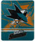 Northwest NHL San Jose Sharks Unisex-Erwachsene Fleece-Überwurfdecke, 127 x 152,4 cm, verblasst Nicht