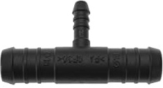 WamSter T Schlauchverbinder T-Stück Pipe Connector 18 mm 18 mm 8 mm Durchmesser