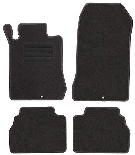TEXER Textil Fußmatten Passend für Mercedes-Benz E-Klasse W210 Bj. 1995-2003 Basic