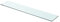 vidaXL Glasboden Glasscheibe Glasplatte für Glasregal Transparent 80 cm x 15 cm