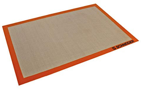 Back- und Frostermatte, silikonbeschichtet, Antihaftbackmatte, Backmatten, Maße:520x315 mm