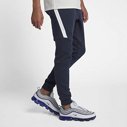 Nike M Nsw Tch Flc JGGR Sport Trousers - Obsidian/(White), 2XL-T