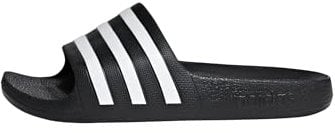 adidas Adilette Aqua Slides Kids, Infradito Unisex - Bambini e ragazzi, Core Black / Cloud White / Core Black, 38 EU