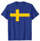 Schweden Sweden Sverige Fußball schwedische Flag Fan Trikot T-Shirt