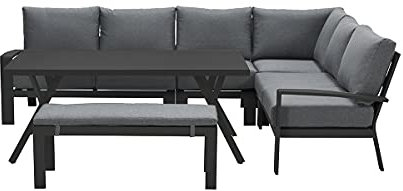 Garden Impressions GI 57990EG Rondo Lounge Set Carbon Black/Mystic Grey