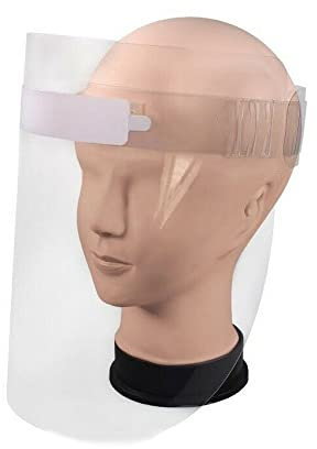 Prostko LTD Full Face Shield Visor – 270mm x 400mm - Clear Shield For Safety – Cover Entire Face – 100% recyclable Material.