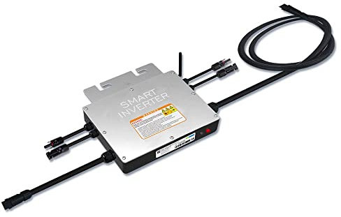SOGTICPS 700W netzgekoppelter Mikro-Wechselrichter mit WiFi-Kommunikation wasserdichter MPPT kann überlagert Werden DC30-60V Solareingang AC220V