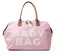 Fume London Baby Bag & Wickeltasche - Stilvolle, Multifunktionale Kliniktasche für Mama | Große, Wasserdichte Diaper Bag für Travel und Mutterschaft (Rosa)