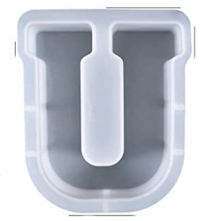 Stampi per colata in resina con lettere grandi, dalla A alla Z Alfabeto in resina per candele di Natale, compleanni, stampi epossidico per bricolage, stampi in silicone per colata